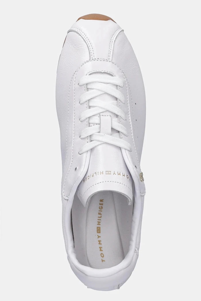 Кожени маратонки Tommy Hilfiger TH LOW PROFILE RUNNER