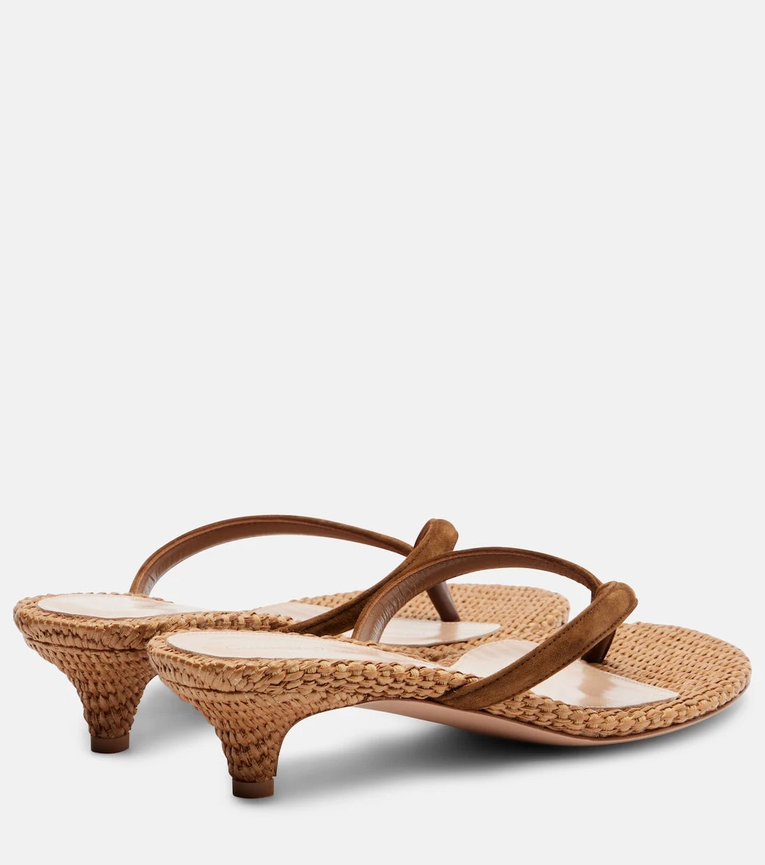 Gianvito Rossi - Calypso 35 leather thong sandals