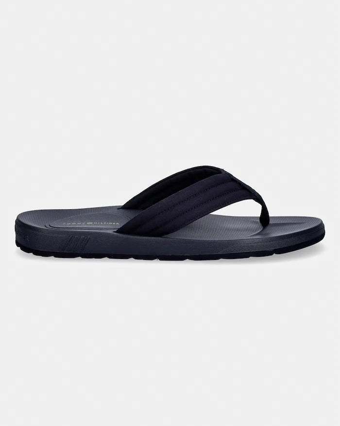 Tommy Hilfiger Erkek Parmak Arası Terlik MOLDED HILFIGER LTH BEACH SANDAL