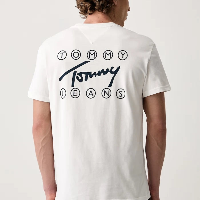 Tommy Jeans erkek pamuklu tişört