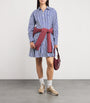 Polo Ralph Lauren Multi Cotton Stripe Mini Shirt Dress