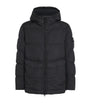 Stone Island Black Wind-Resistant Crinkle Reps Parka