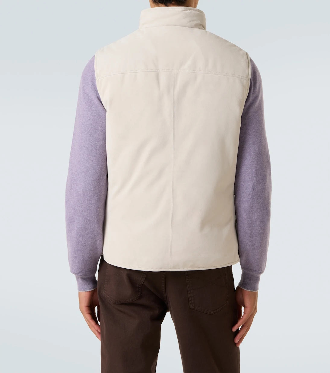 Brunello Cucinelli - Suede down vest