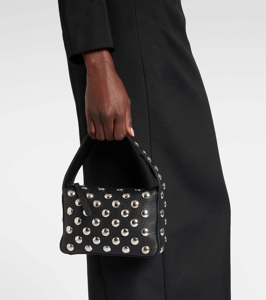Khaite - Elena Small studded leather shoulder bag