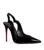 Christian Louboutin Hot Chick Sling Patent Slingback Pumps 100