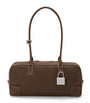 Suede Amazona 31 Top-Handle Bag TUNDRA