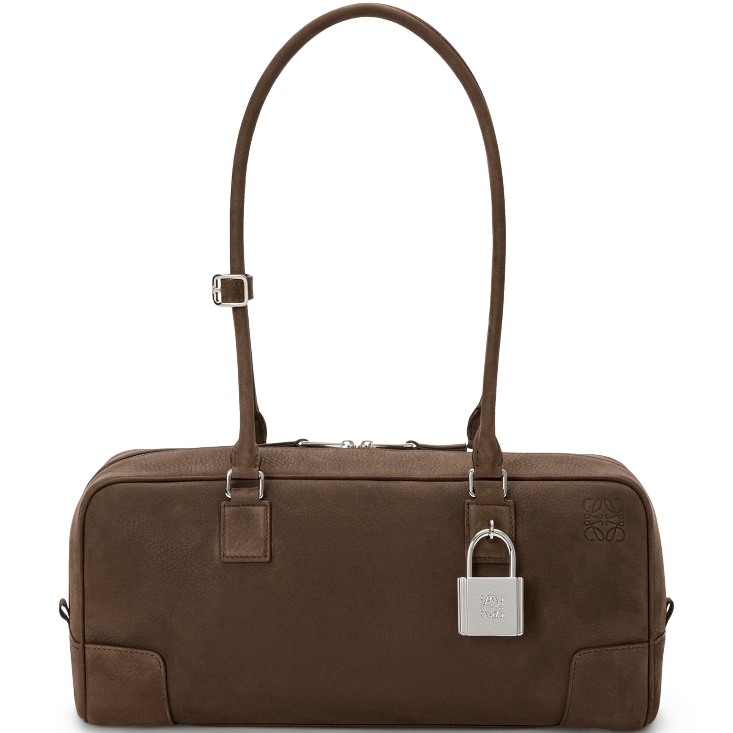 Suede Amazona 31 Top-Handle Bag TUNDRA