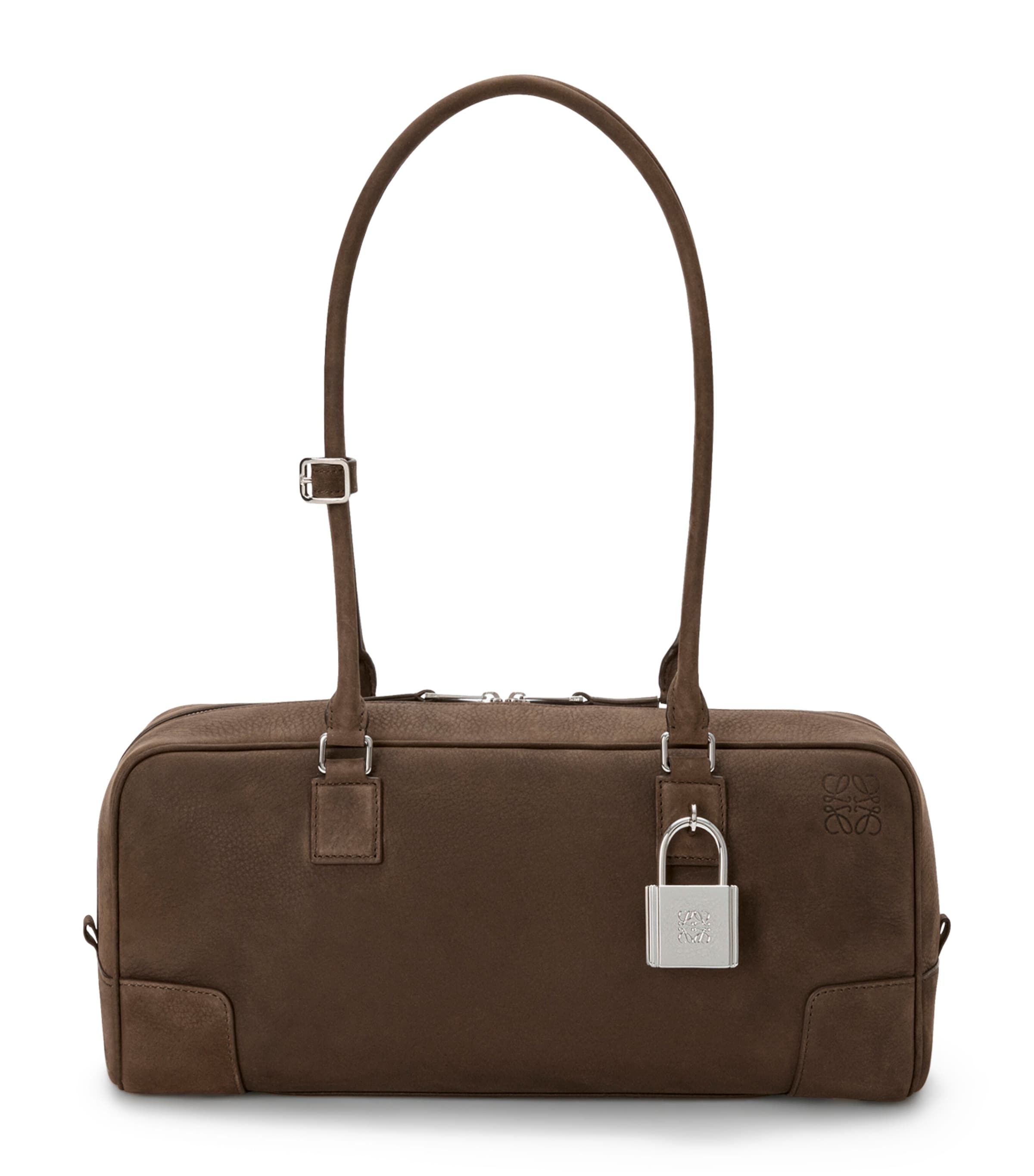 Suede Amazona 31 Top-Handle Bag TUNDRA