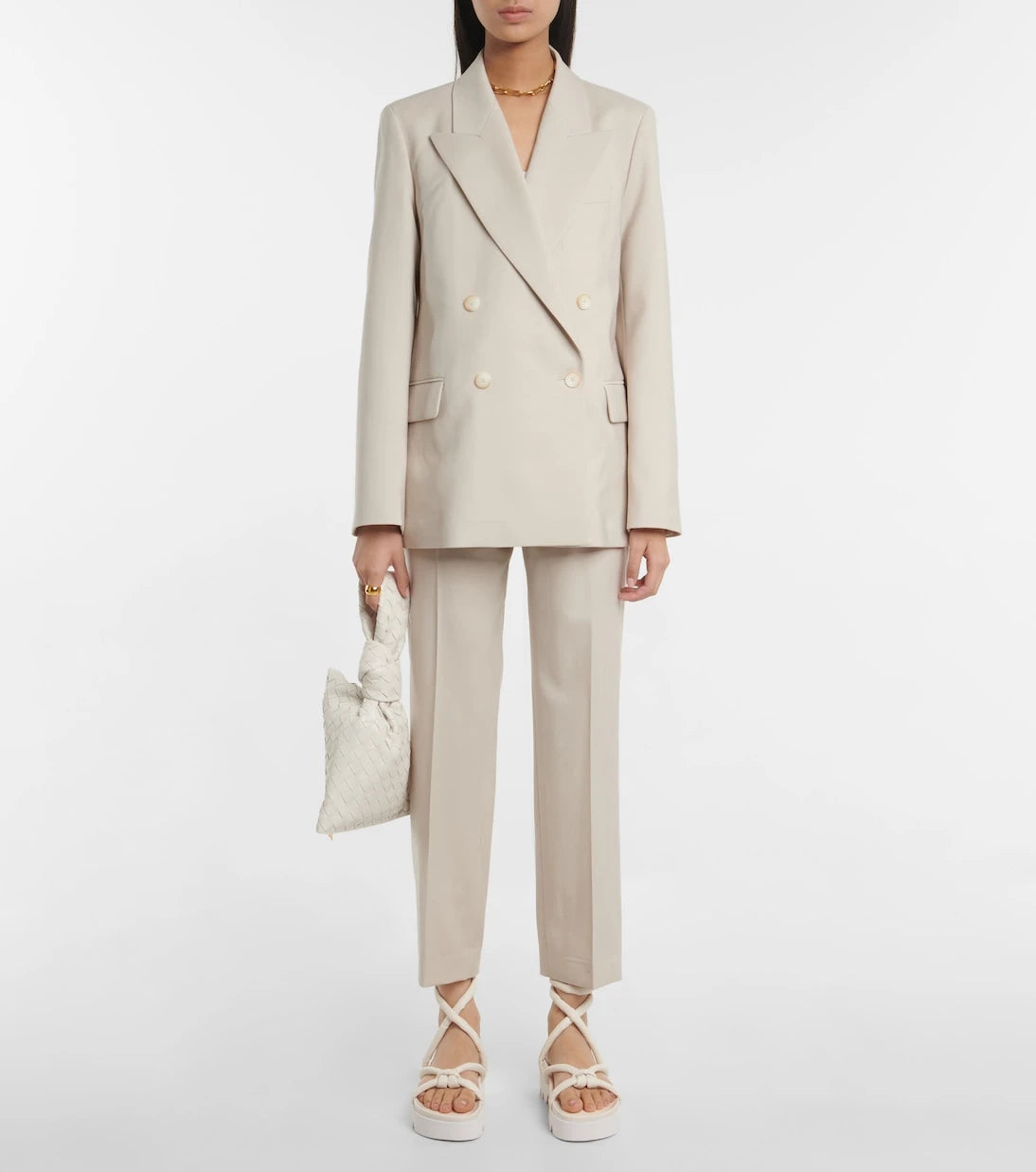 Joseph - Coleman high-rise virgin wool slim pants