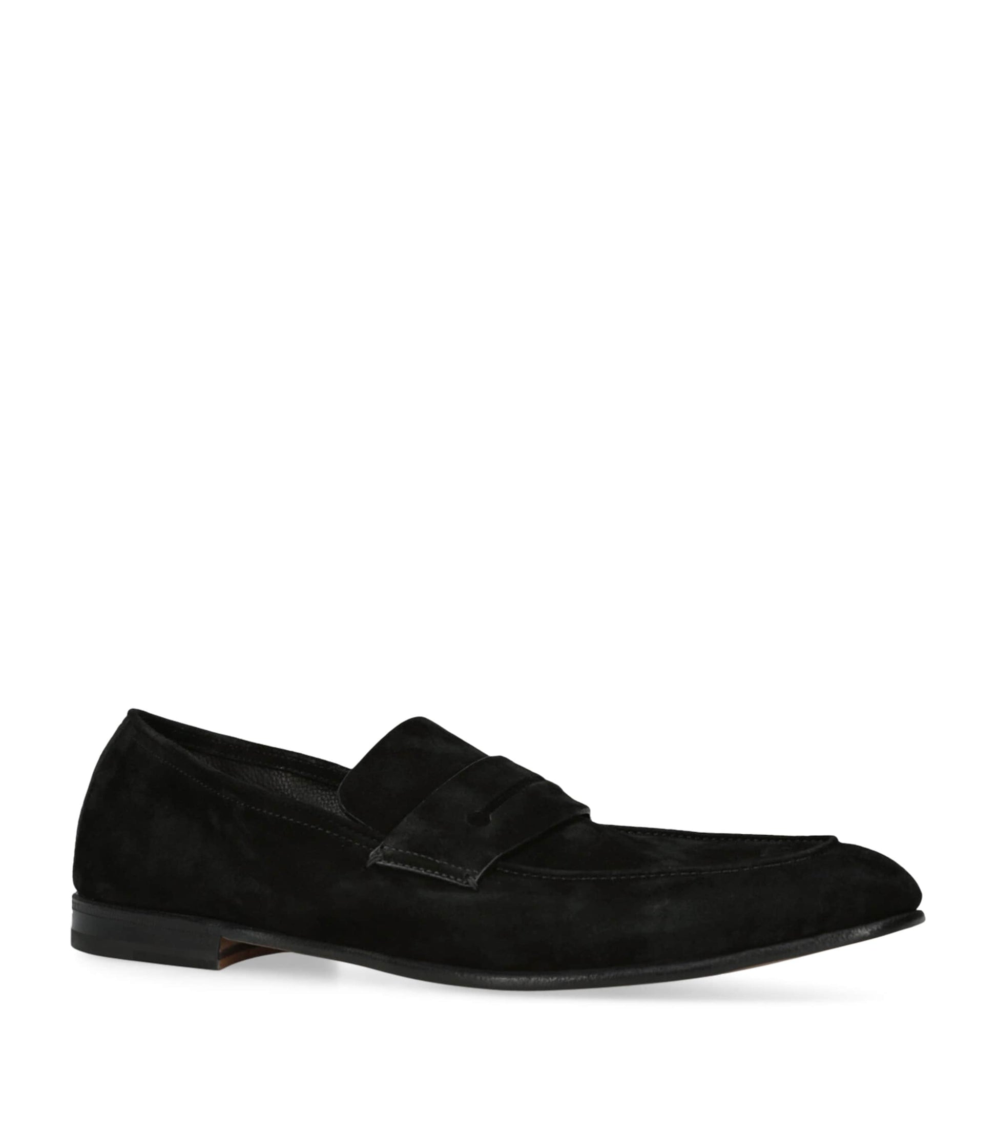 Zegna Suede L'Asola Loafers