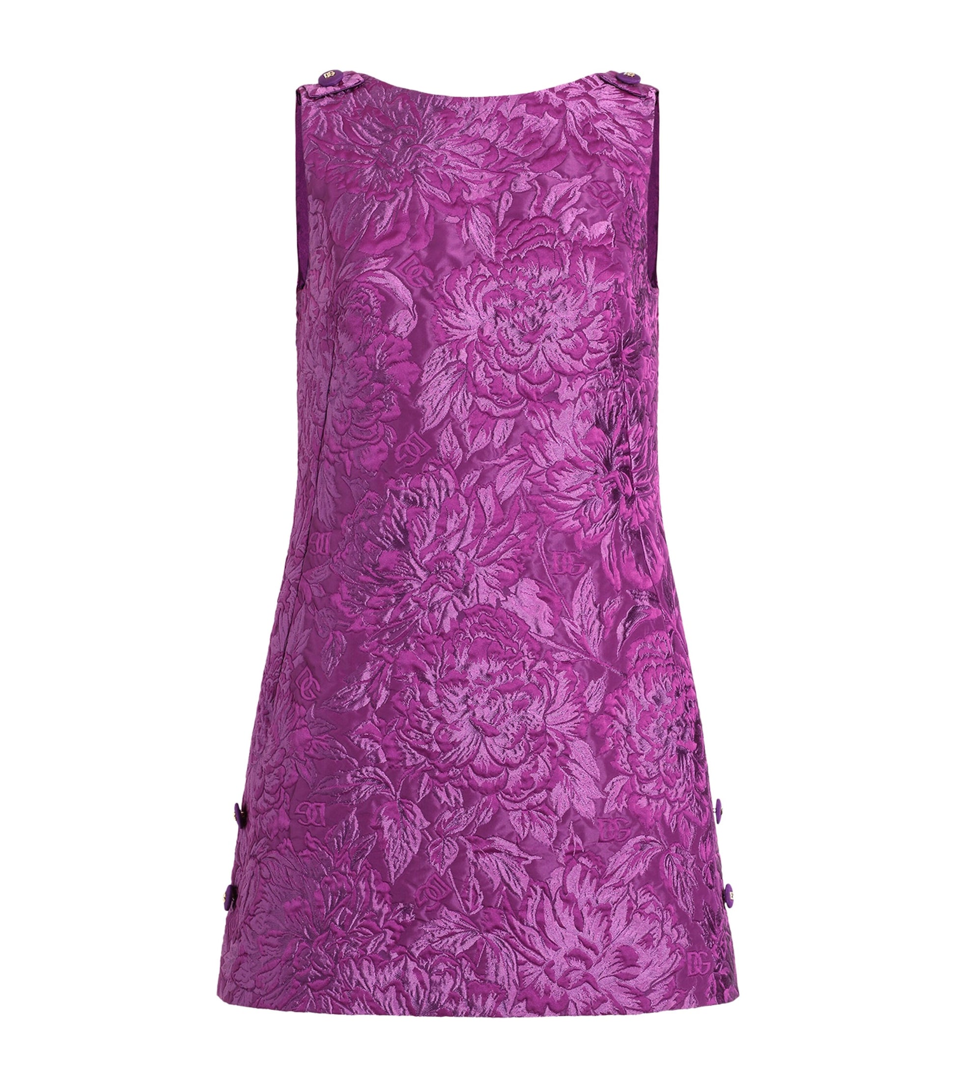 Dolce & Gabbana Multi Brocade Mini Dress