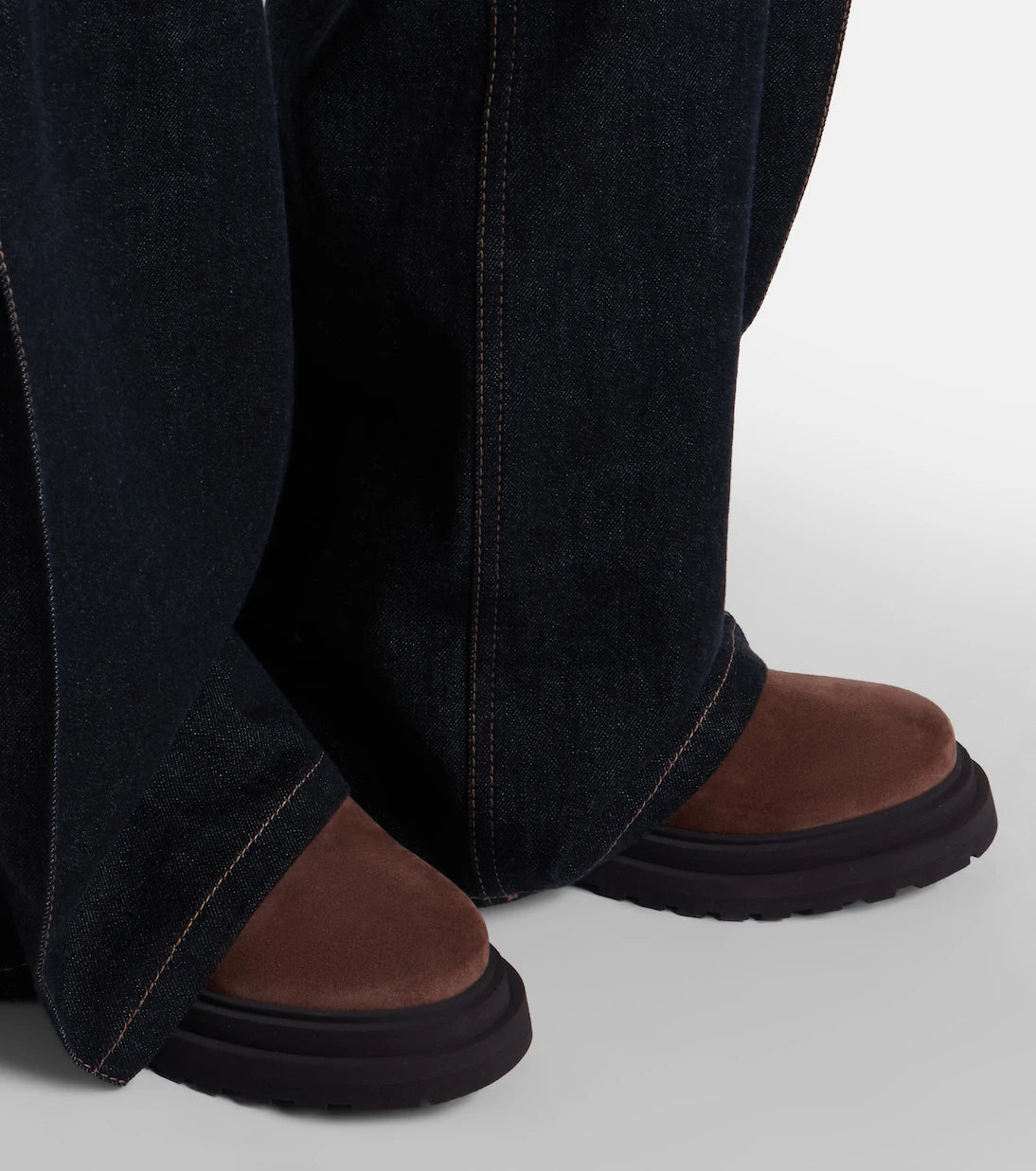 Brunello Cucinelli - Monili suede Chelsea boots
