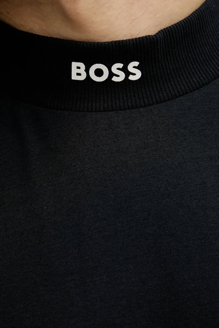 BOSS Green Erkek Pamuk Elastan Tişört Tee Collar