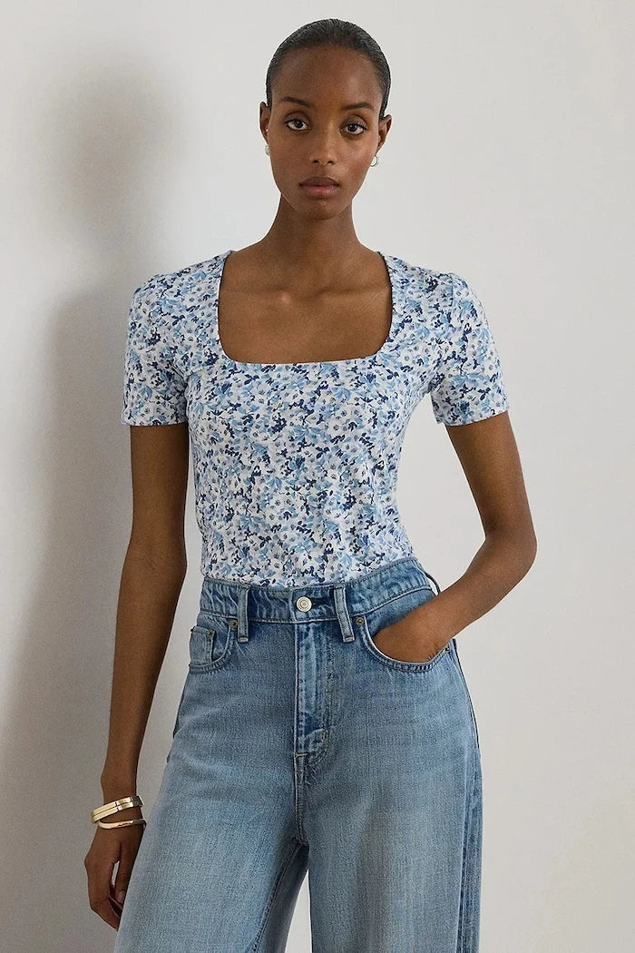 Lauren Ralph Lauren pamuklu kadın tişört