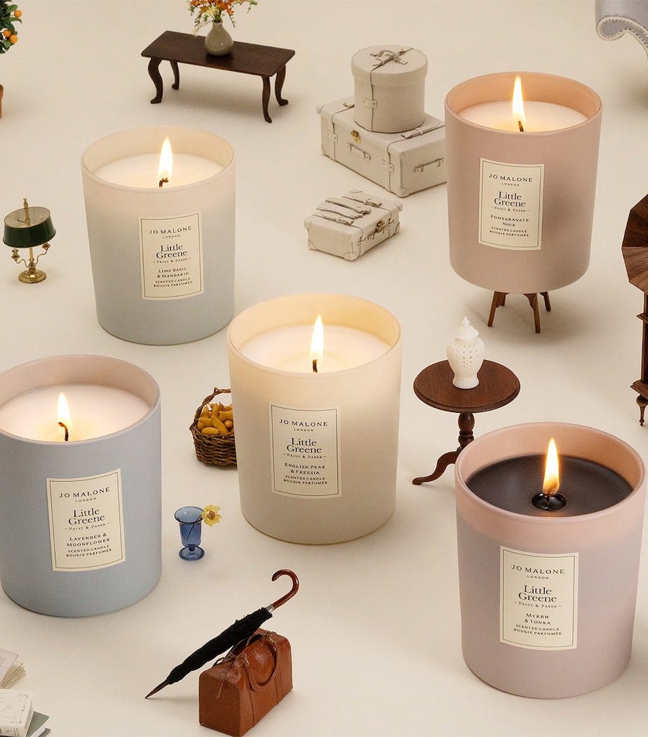 Jo Malone London x Little Greene Special Edition Myrrh & Tonka Scented Candle (200g)