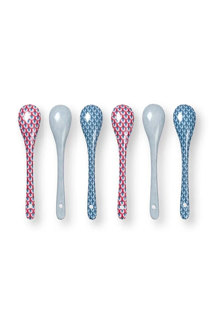 Pip Studio Oriental Flower Festival Kaşık Seti (6 Parça)