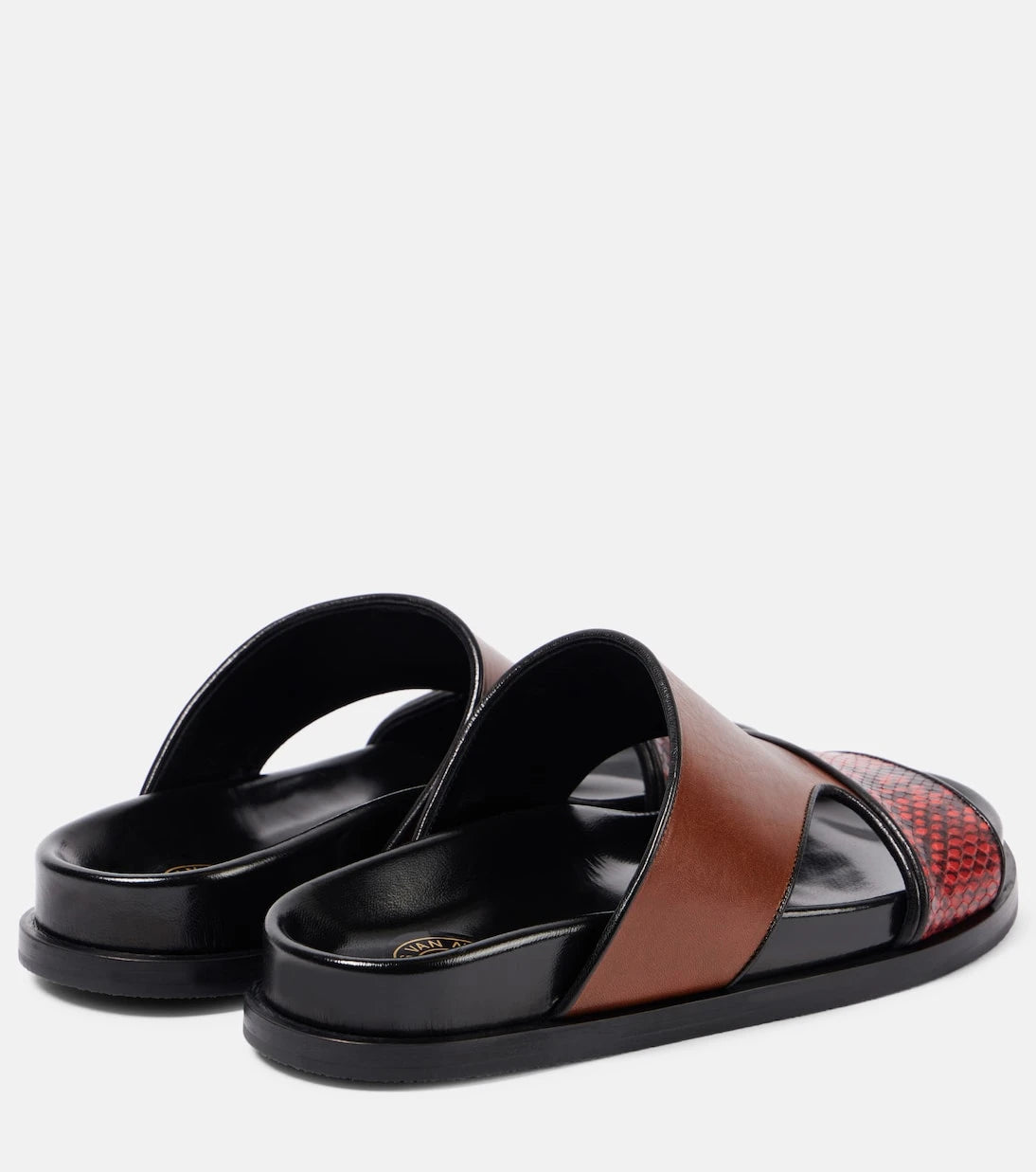 Dries Van Noten - Leather slides