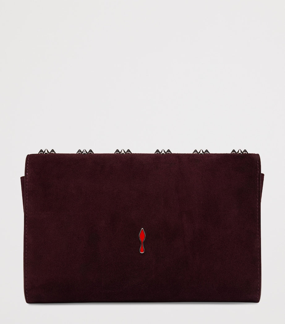 Red Paloma Leather Clutch Bag