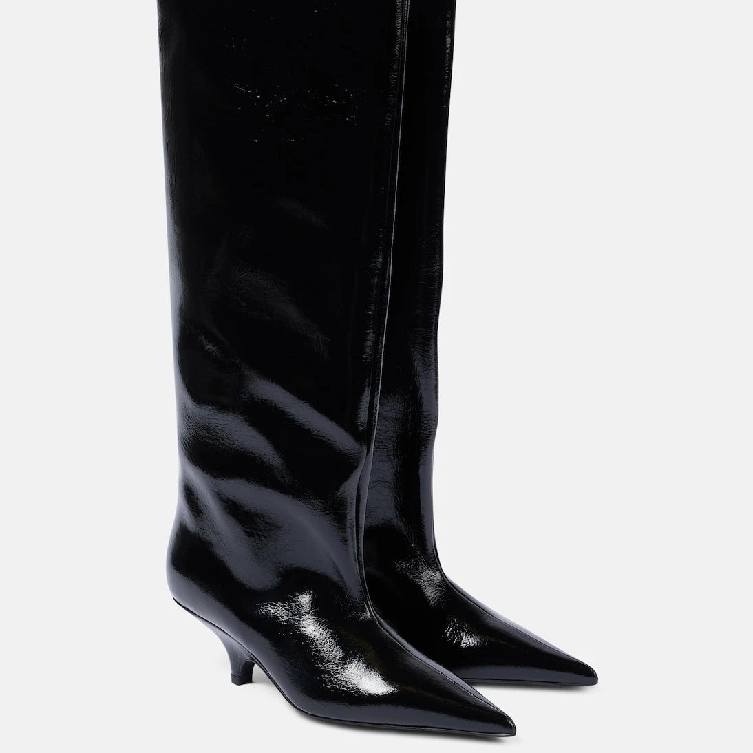 Toteme - Patent leather knee-high boots