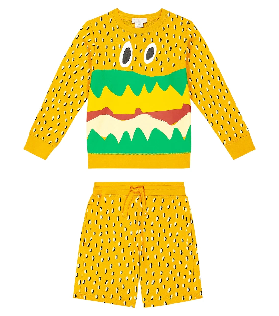 Stella McCartney Kids - Printed cotton sweatshirt and sweatpants set