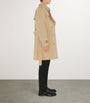 Burberry Yellow Short Kensington Trench Coat