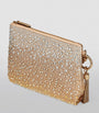 Jimmy Choo Gold Crystal-Embellished Callie Clutch Bag