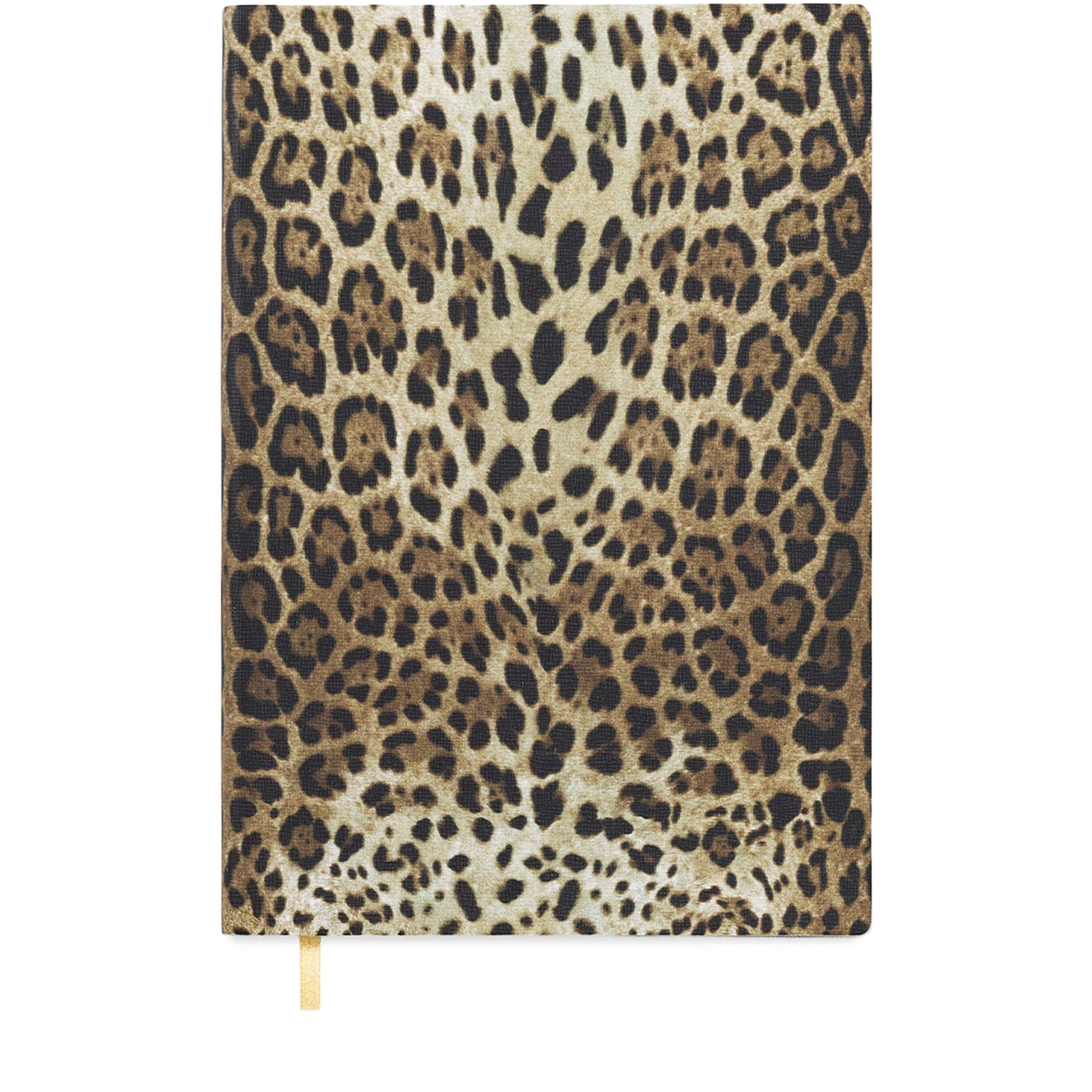 Dolce & Gabbana Casa Leopardo Print A5 Notebook