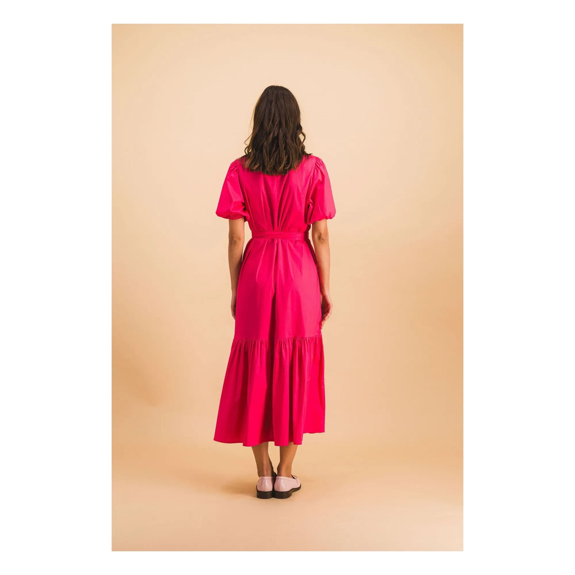 Elise Chalmin - Clémence Cotton dress | Pink