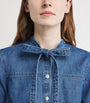 Veronica Beard Blue Gabby Denim Shirt
