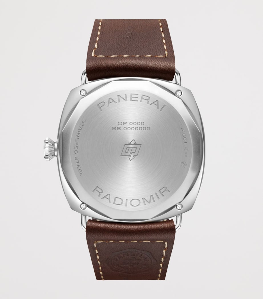 Panerai Steel Radiomir Tre Giorni Watch 45mm