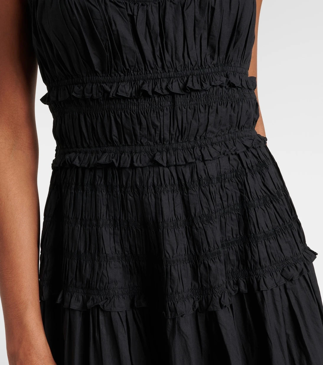 Dôen - Marianne cotton poplin midi dress