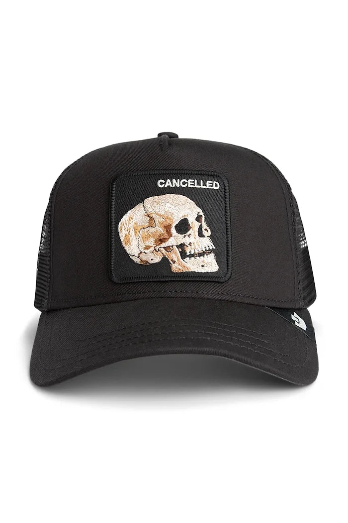 Goorin Bros шапка trucker The Cancelled Skull