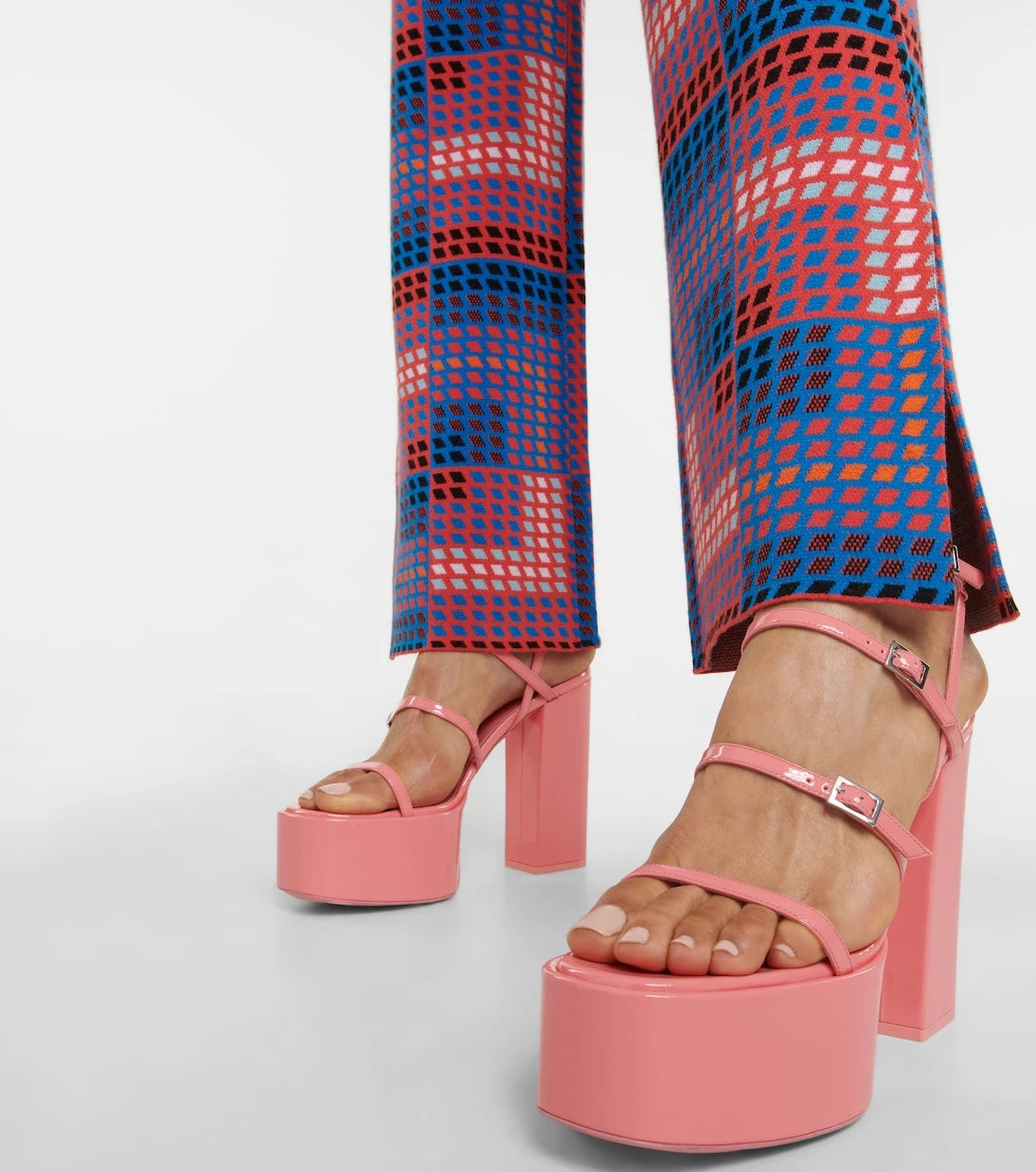 Paris Texas - Jessica 130 leather platform sandals