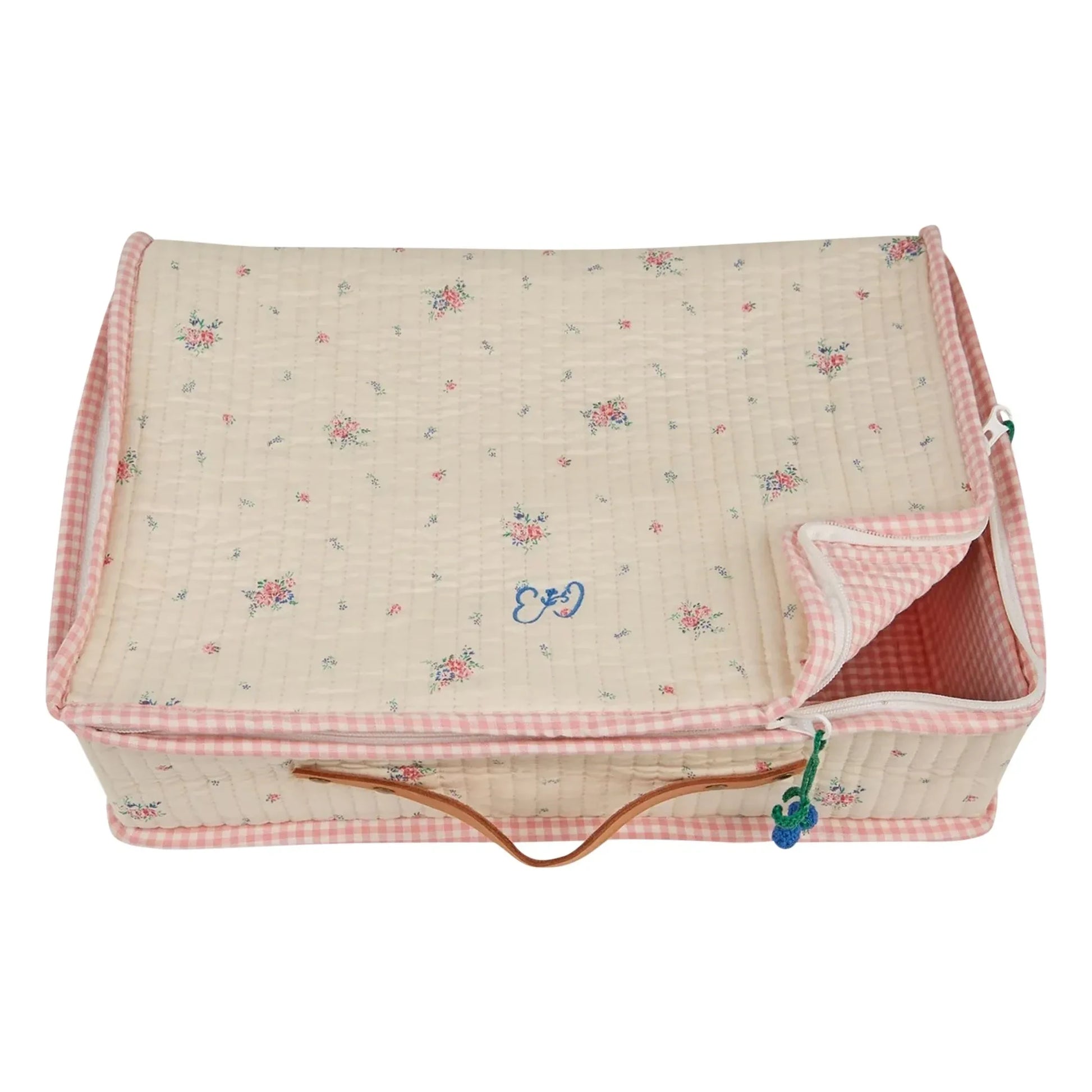 Emile et Ida - Large Pâquerette storage case | White
