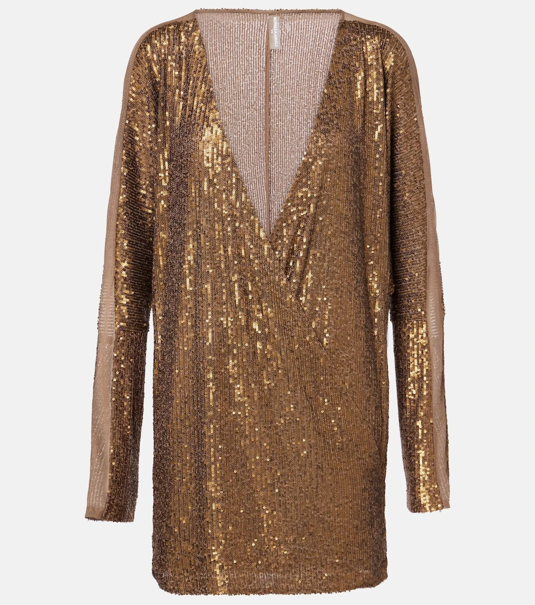 Norma Kamali - Dolman sequined minidress