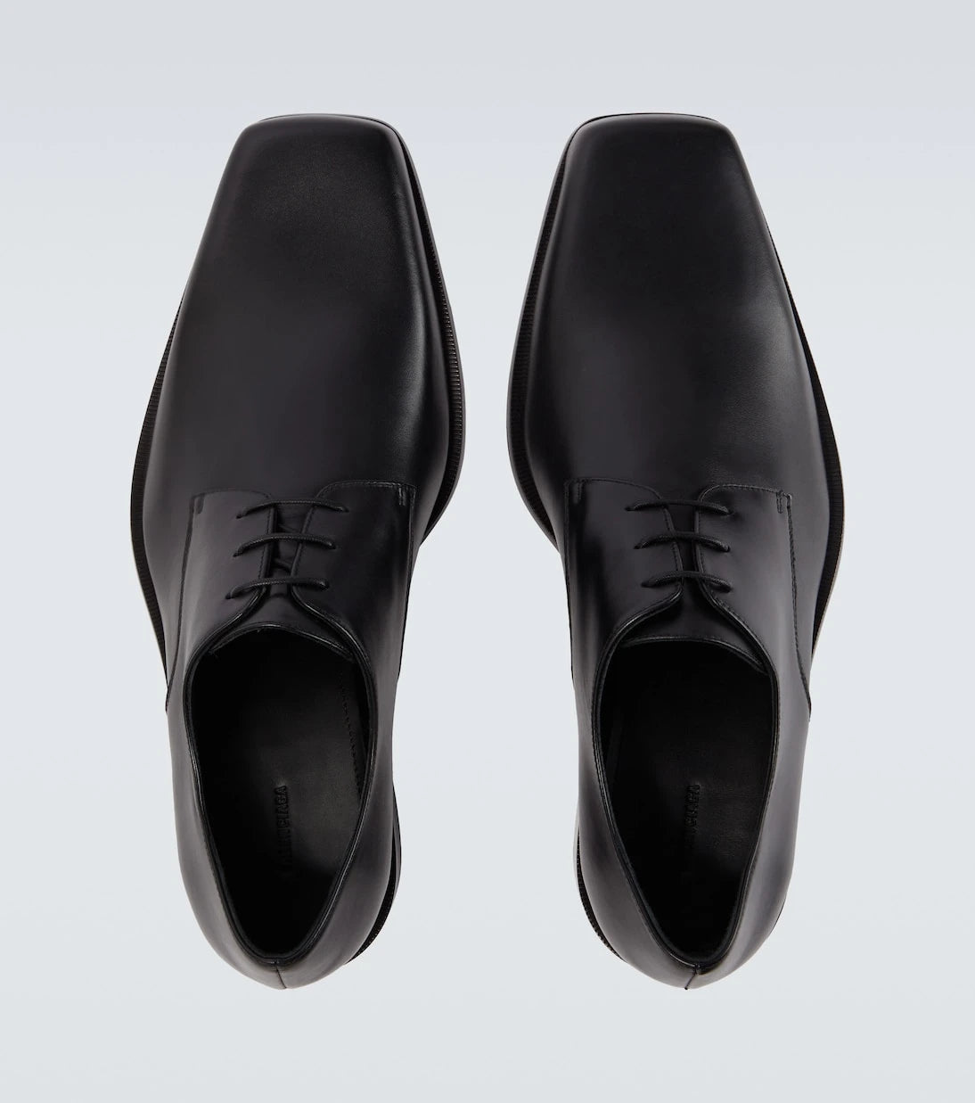 Balenciaga - Concorde leather Derby shoes