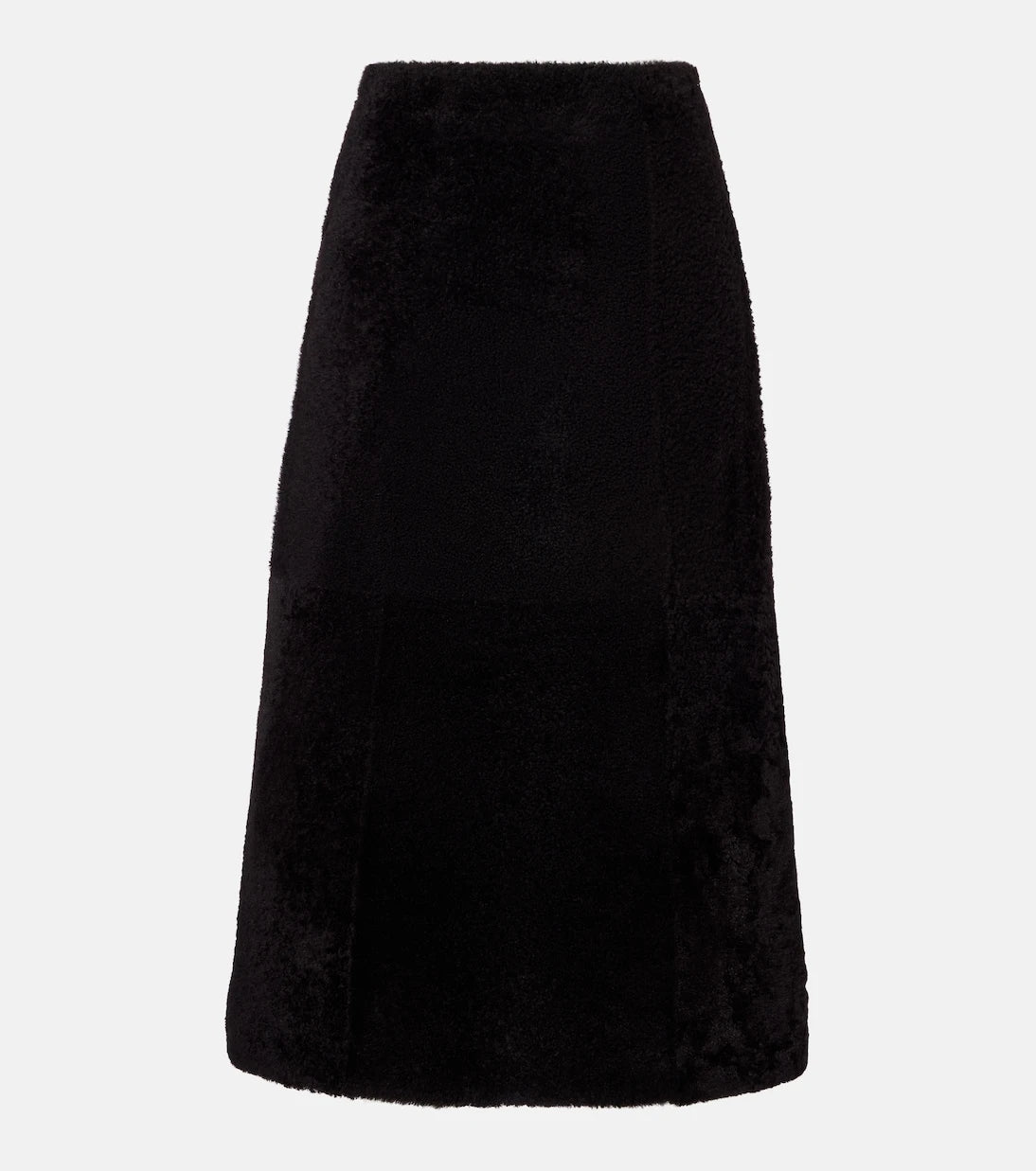 Yves Salomon - Shearling maxi skirt