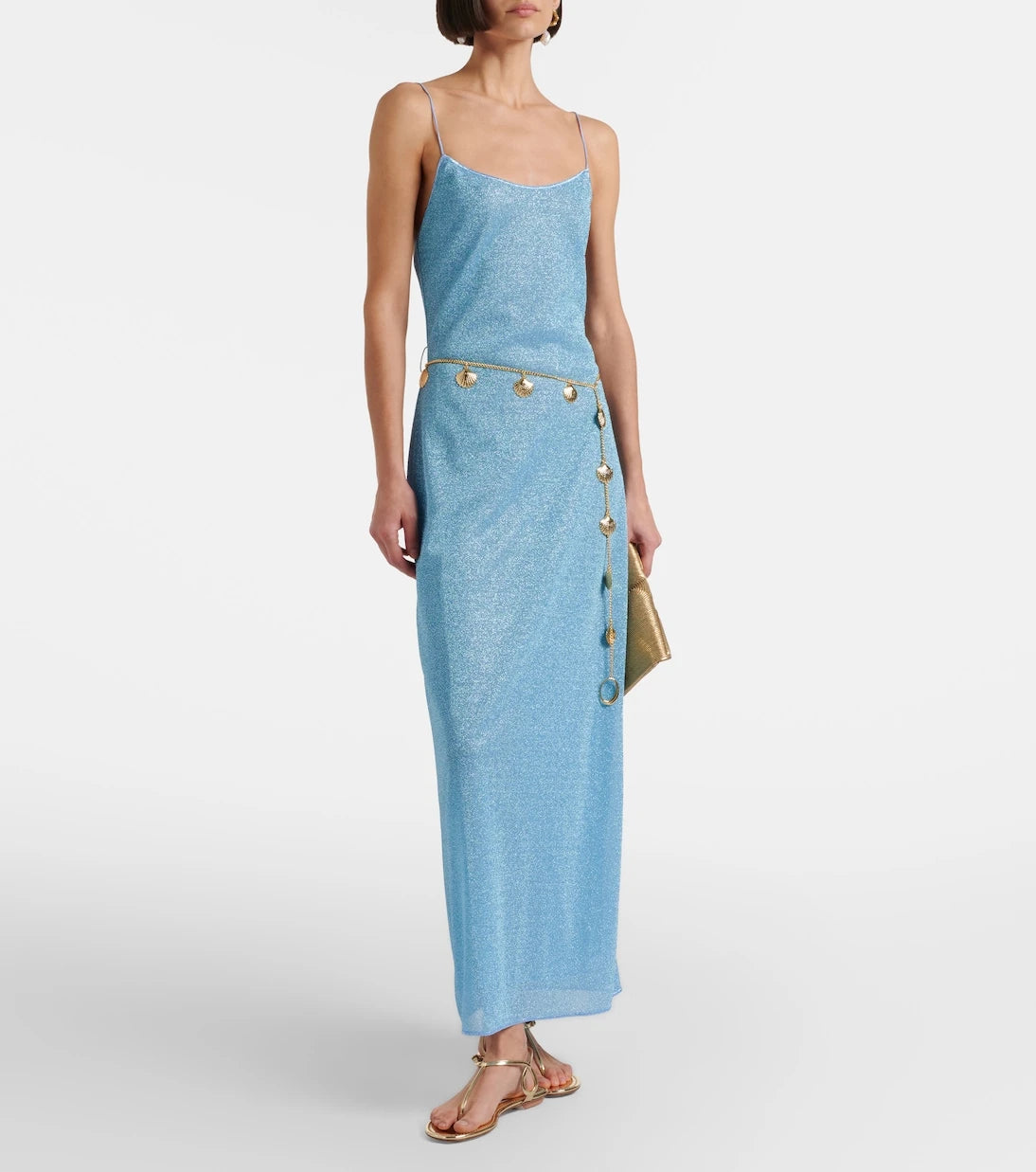 Oséree - Lumière belted maxi dress