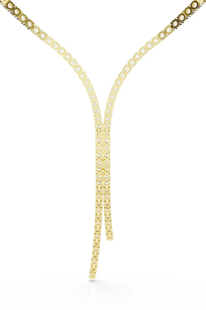 Swarovski kadın altın kaplama zirkon kolye MATRIX