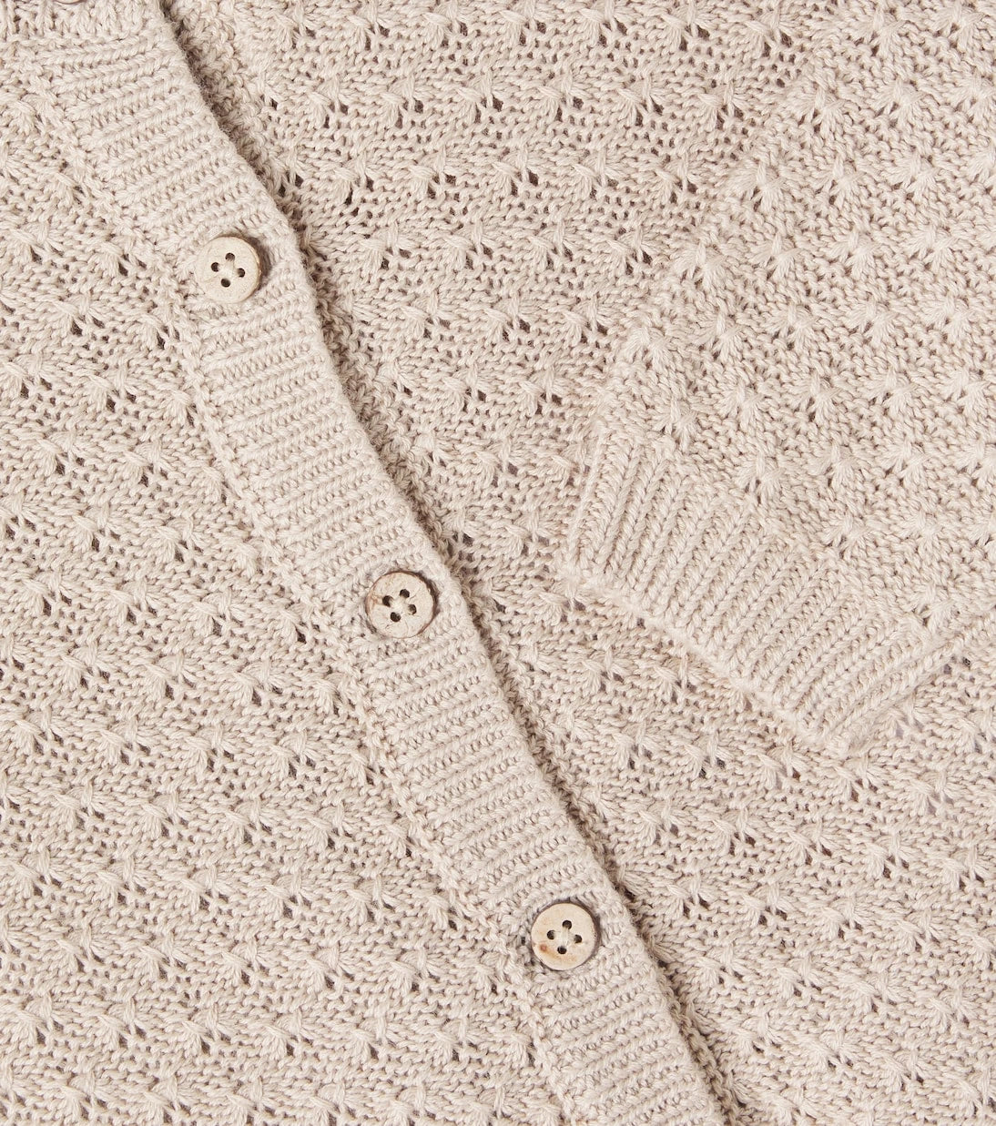 Wheat - Baby Magnella cotton cardigan