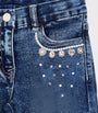Embellished-Detail Flared Jeans (2-12 Years)