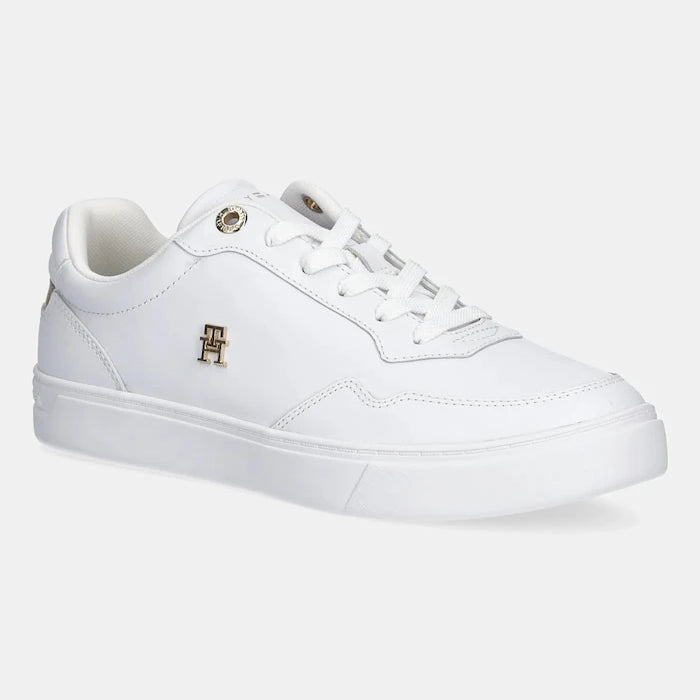Tommy Hilfiger ESSENTIAL ELEVATED COURT SNEAKER Deri Spor Ayakkabı