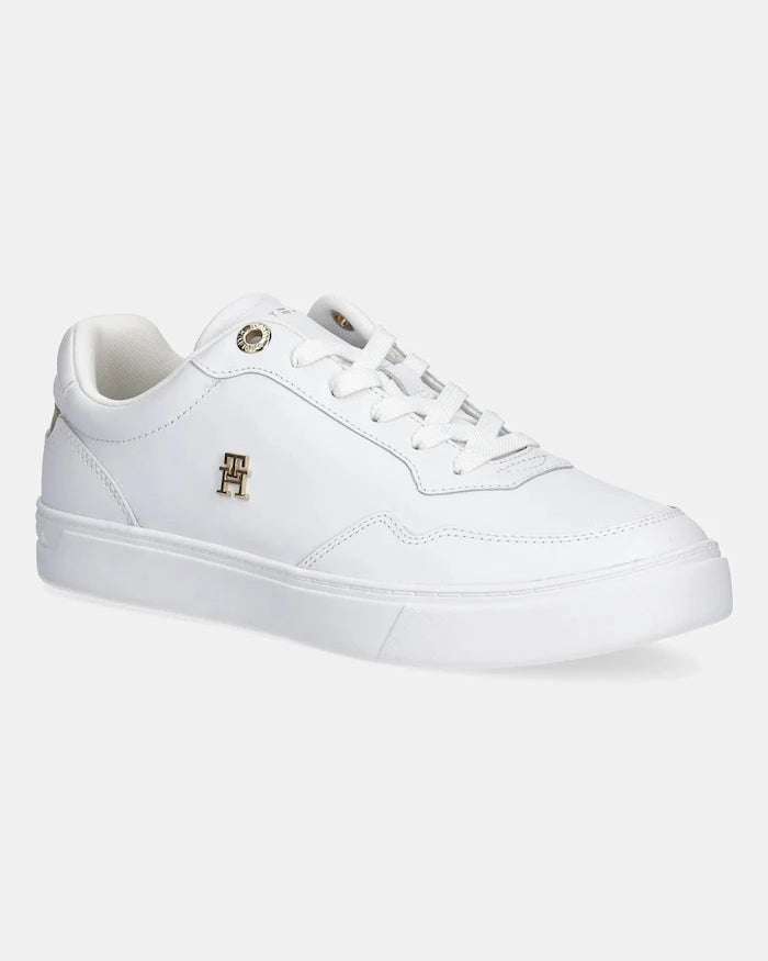 Tommy Hilfiger ESSENTIAL ELEVATED COURT SNEAKER Deri Spor Ayakkabı