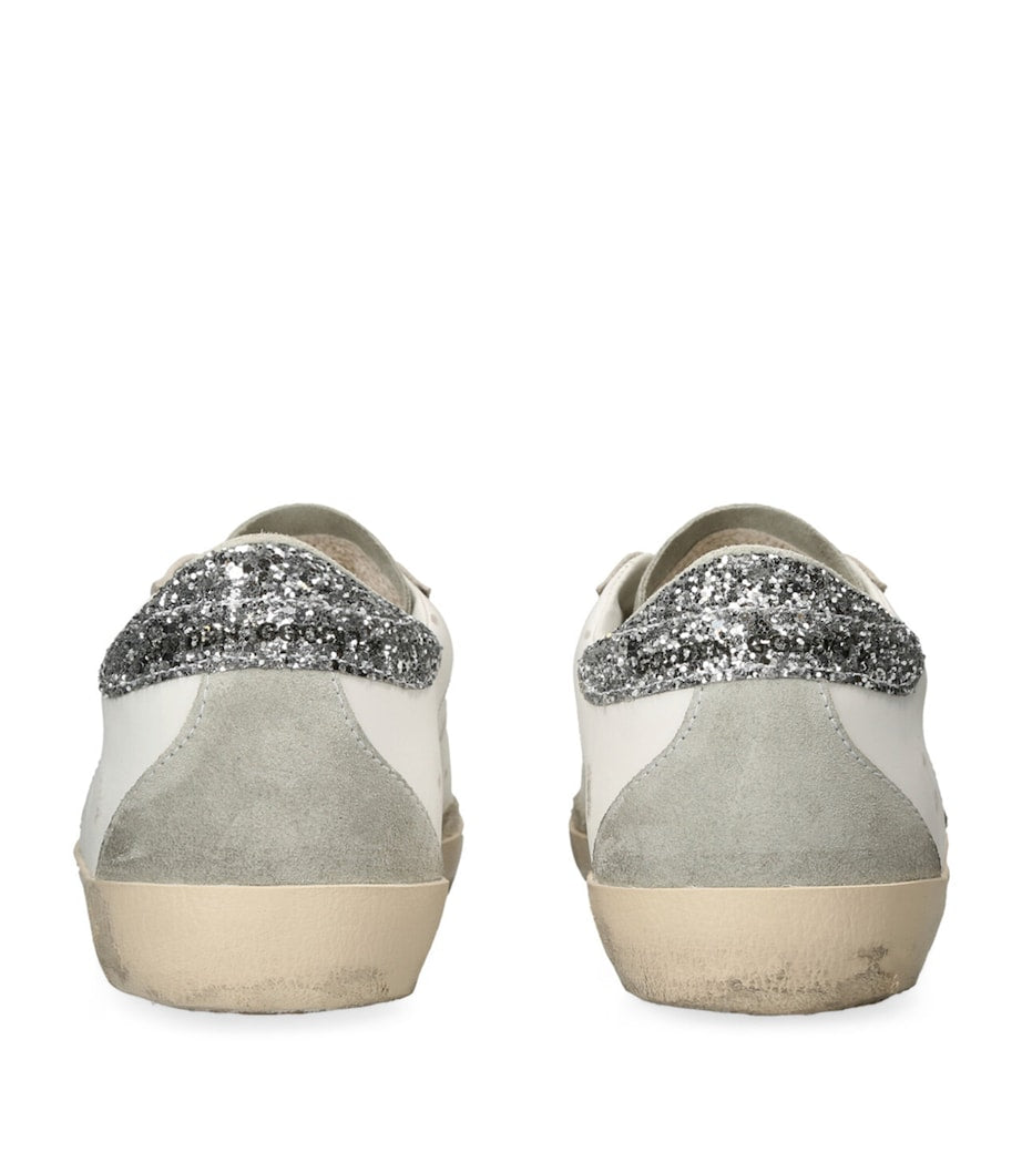 White Leather Super-Star Sneakers