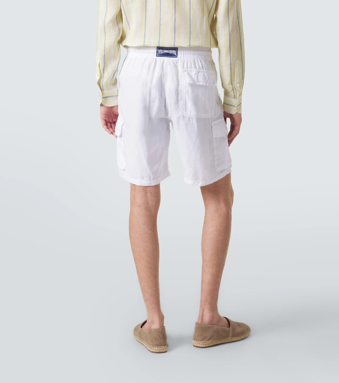 Vilebrequin - Baie mid-length linen shorts