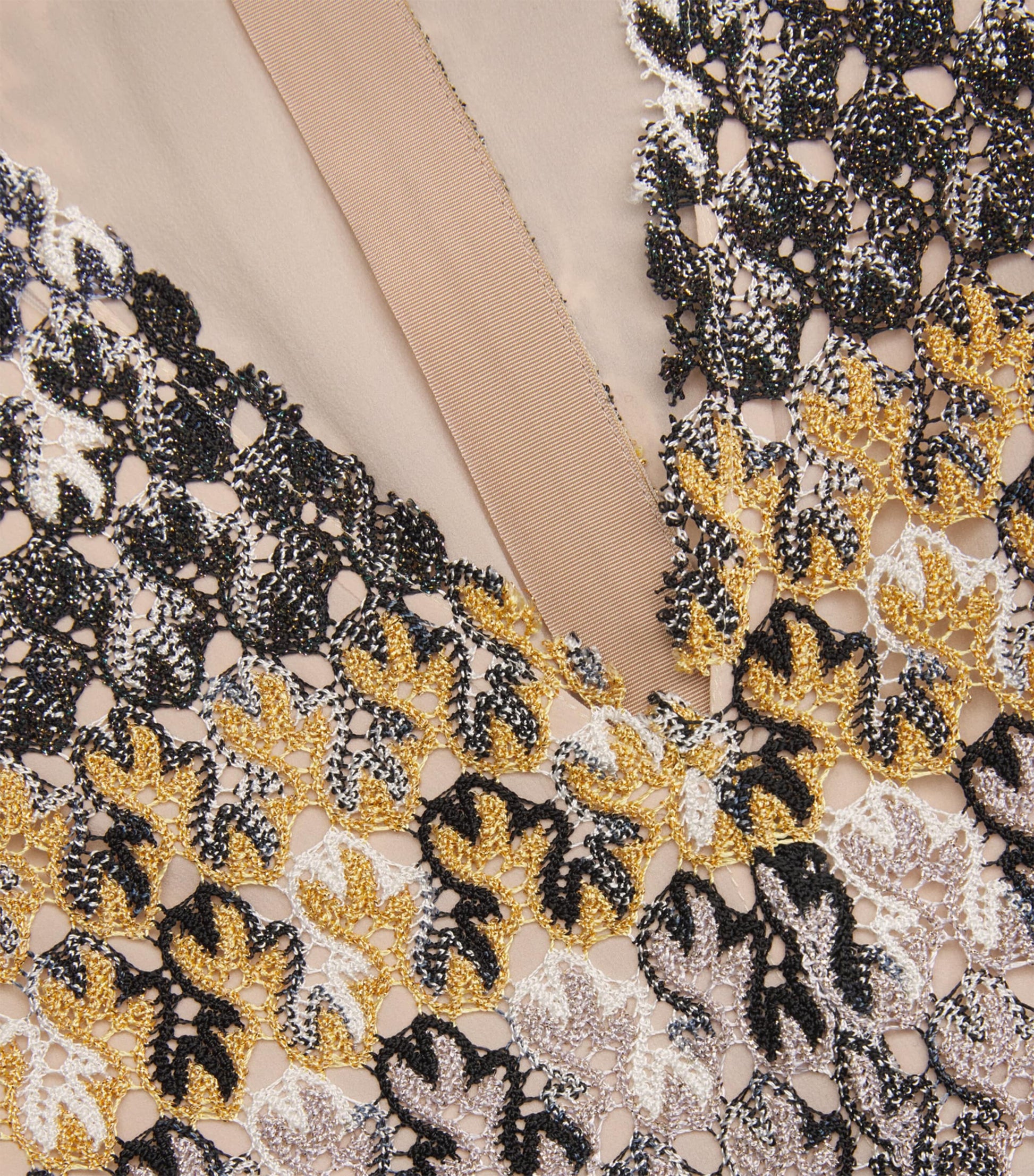 Missoni Multi Crochet Stripe Maxi Dress