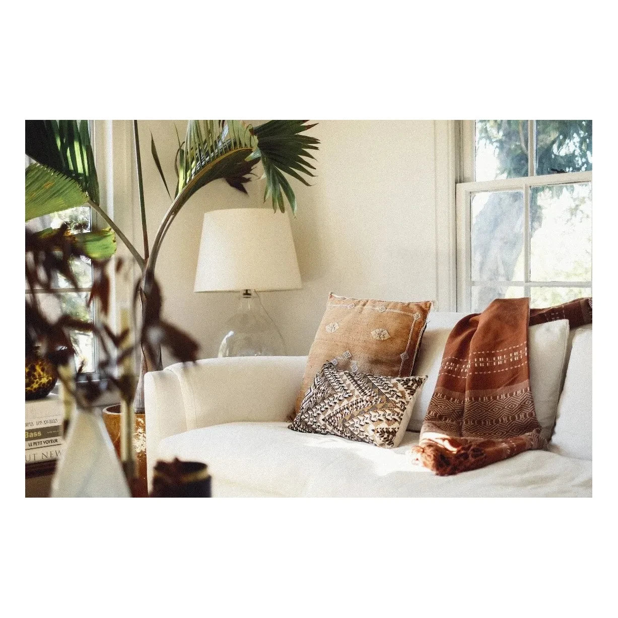 Coutume - Rios Rectangular Cushion | Hazel