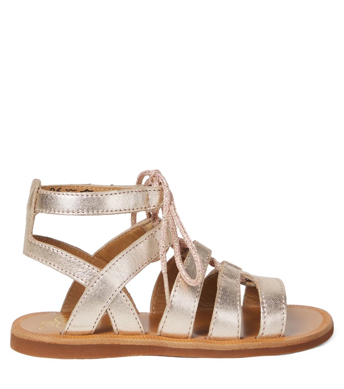 Pom d'Api - Plagette Guily metallic leather sandals