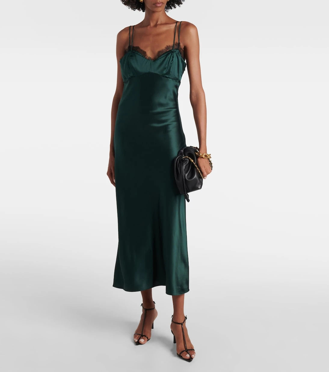 Veronica Beard - Bixie silk-blend satin slip dress