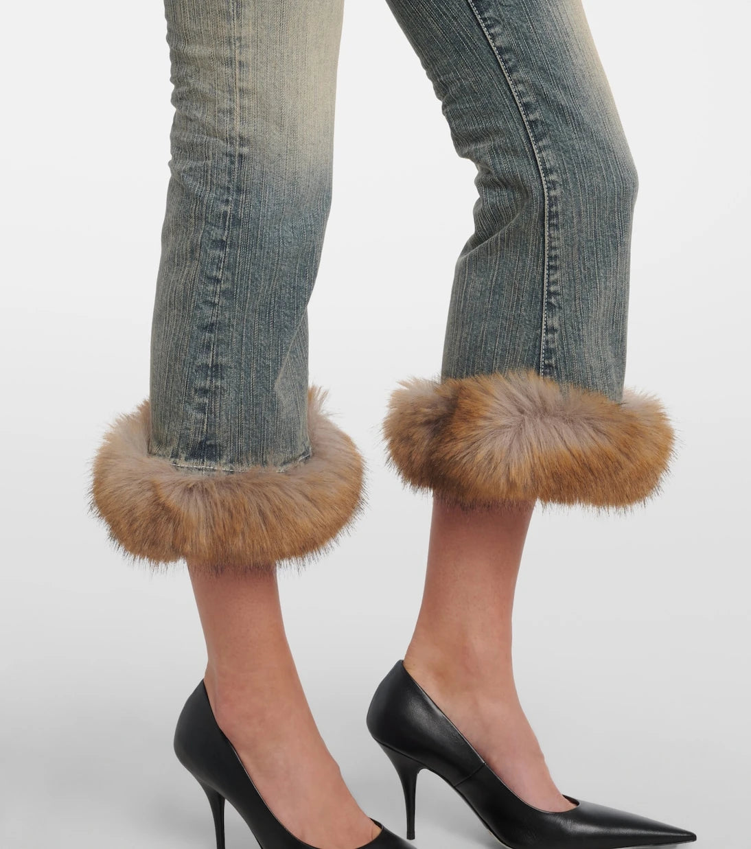 Balenciaga - Low-rise capri jeans
